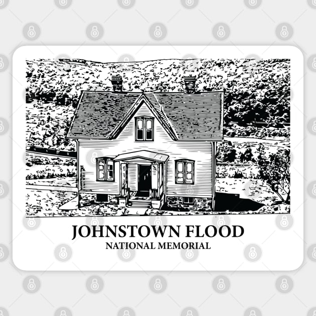 Johnstown Flood National Memorial Sticker by Lakeric